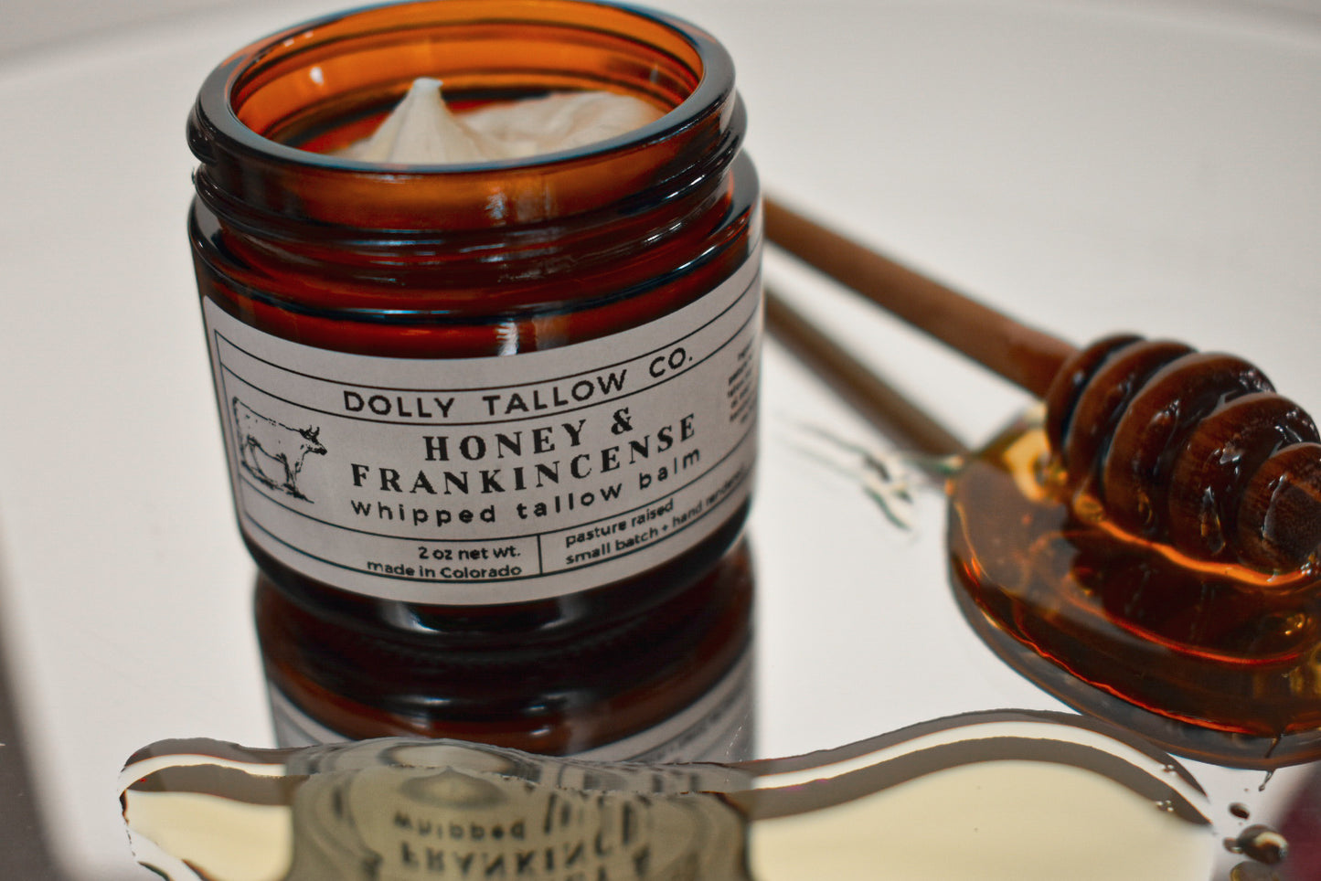 Honey & Frankincense Whipped Tallow Balm