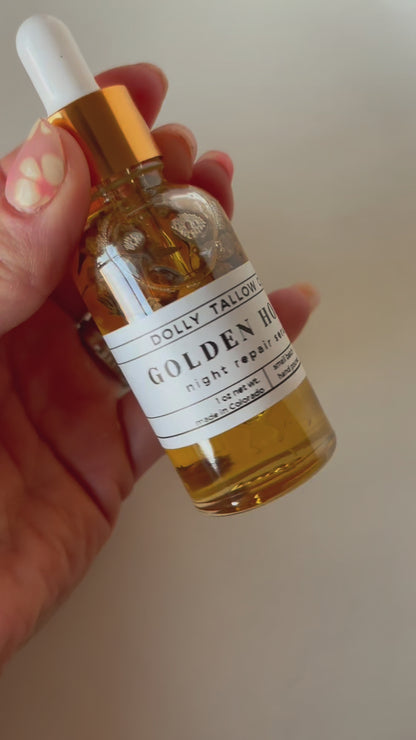Golden Hour Night Repair Serum